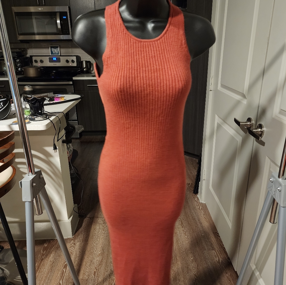 Backless Midi Dress